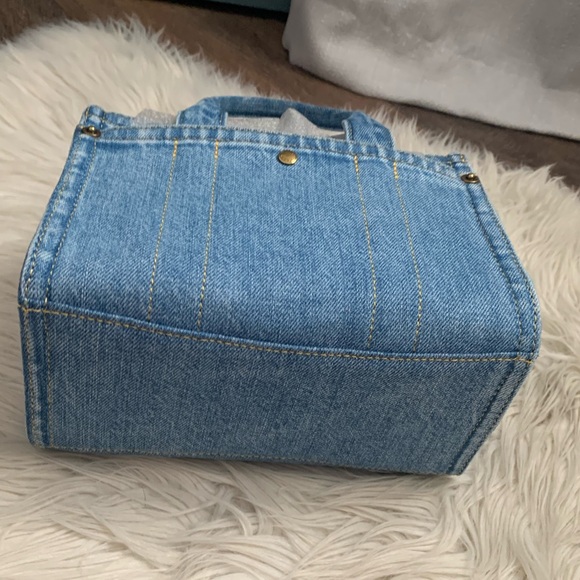 Coach Denim Cargo Tote Bag 20 - Picture 11 of 16